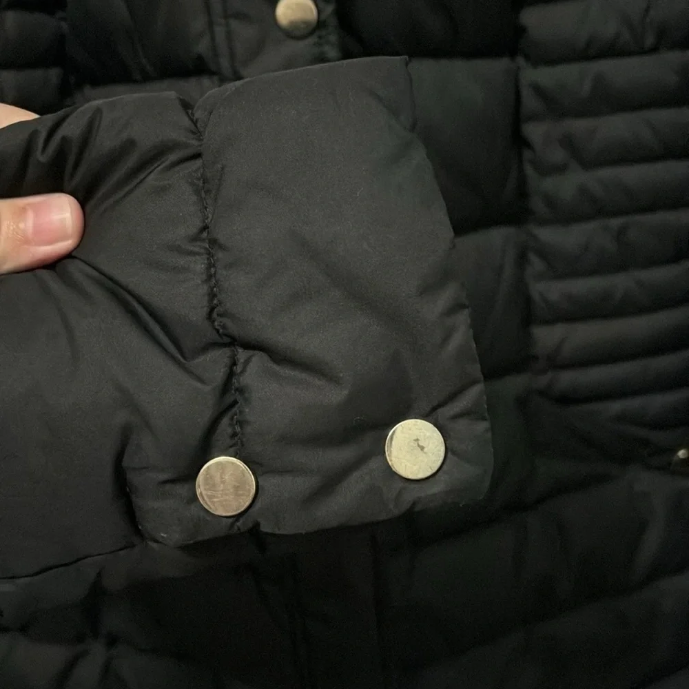 I.N.C international concepts black puffer coat